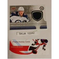 Patrik Laine Relics 2018-19 Tim Hortons Upper Deck NHL J-PL SKU#12242
